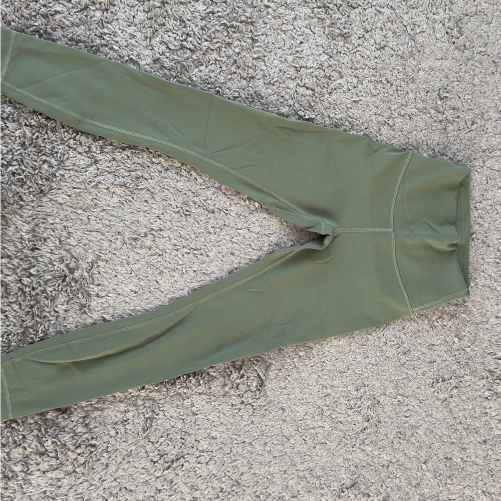 lululemon athletica Olive Green Leggings